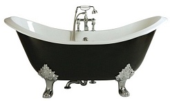 Magliezza Чугунная ванна Julietta 183x78 (ножки хром) – фотография-5